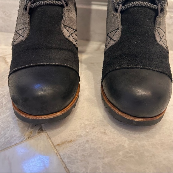 Sorel Cate the Great Knee High Wedge Lace Up Boot - Picture 14 of 14